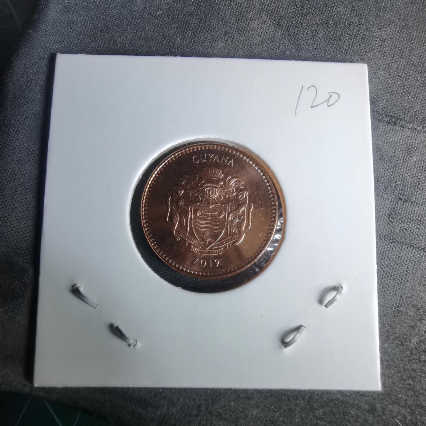 沼泽如烟--第1024场 圭亚那2019年五元