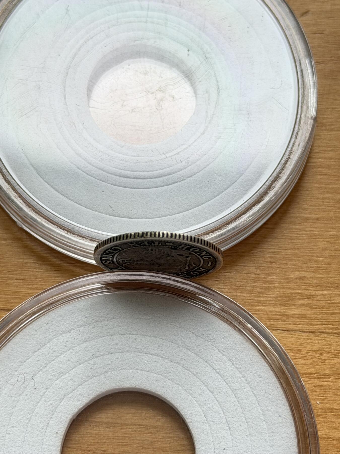 海外回流精品专场 香港造一毫银币