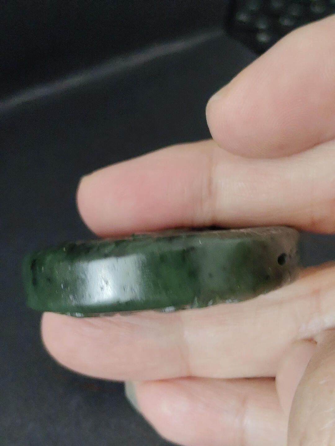 猩哥外币小铺➨【第221场】 新疆和田玉龙凤牌60克