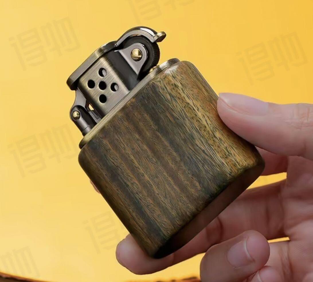 老九门款阿根廷绿檀煤油打火机