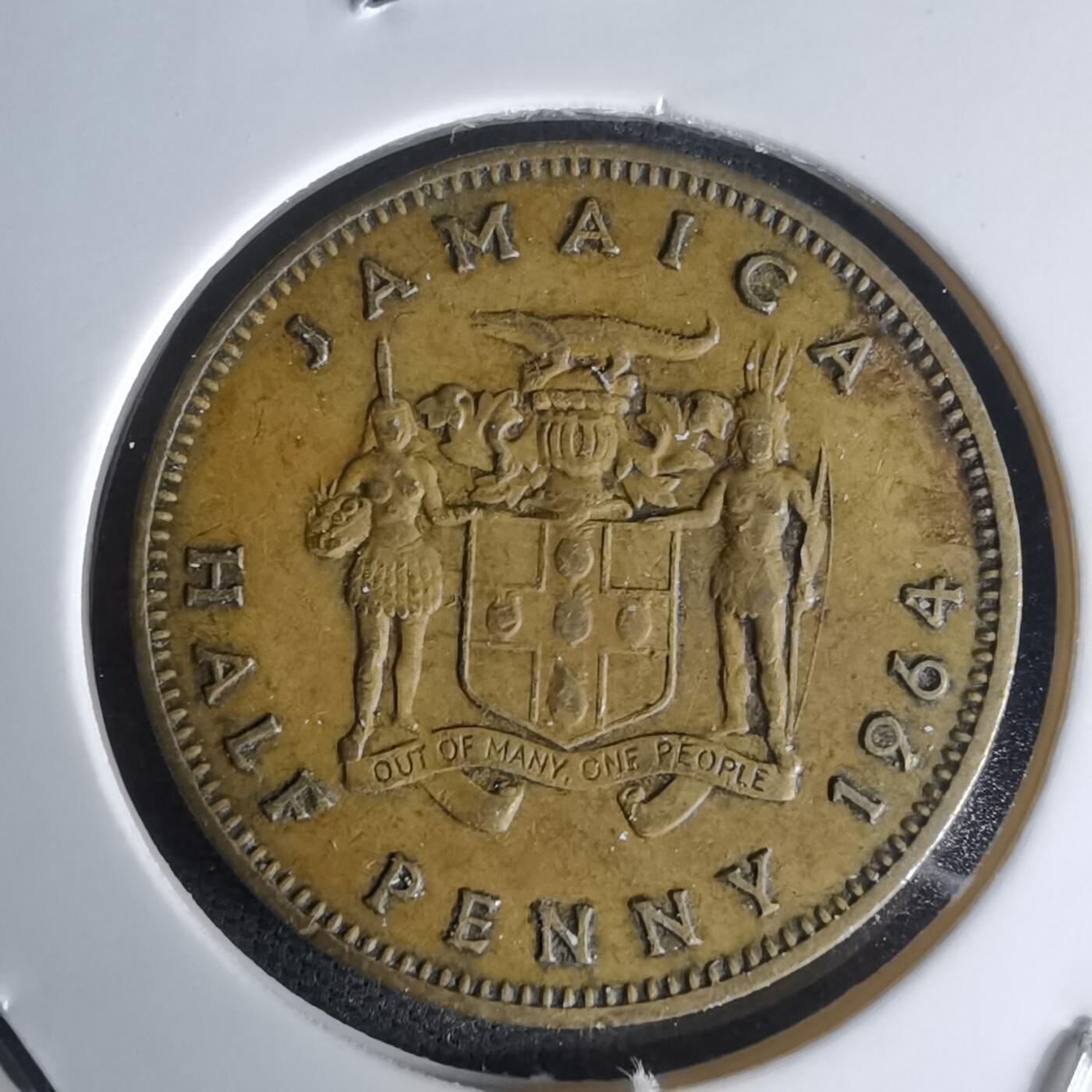 沼泽如烟--第1023场 牙买加1964年半便士