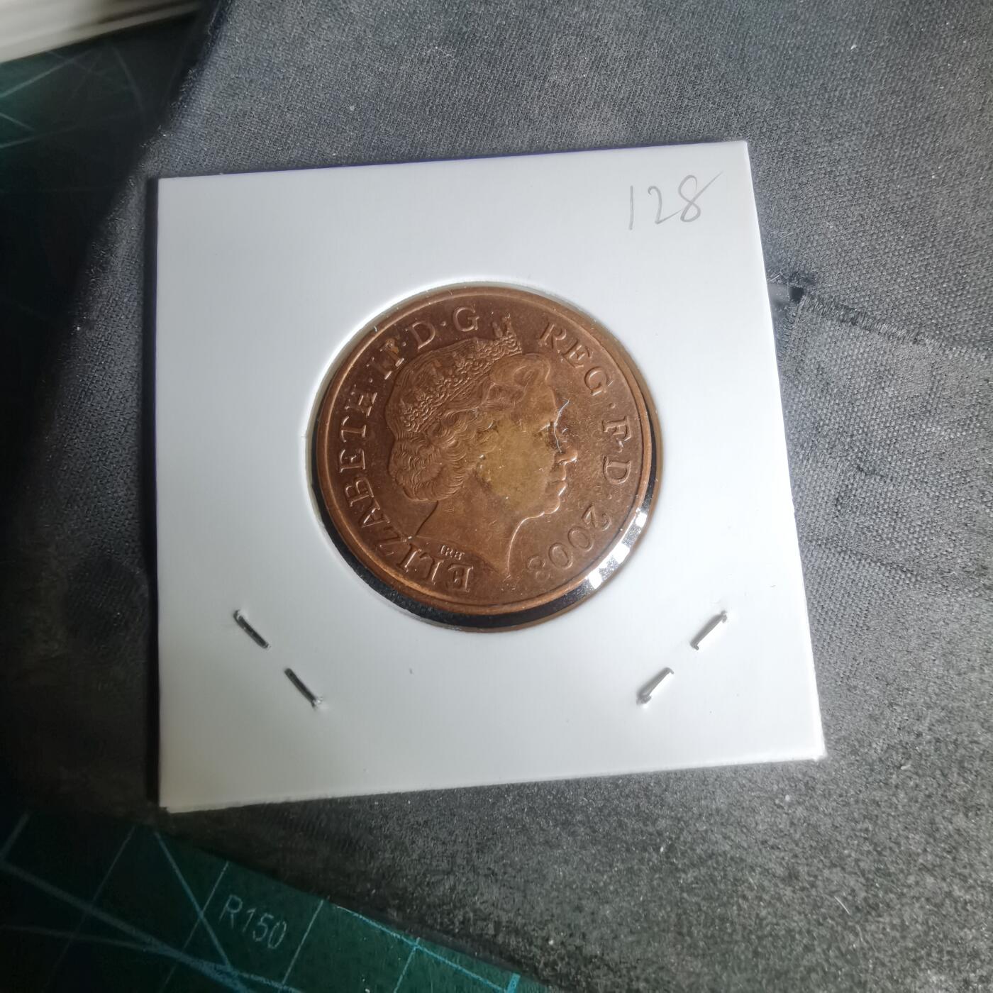 沼泽如烟--第1024场 英国2008年2便士