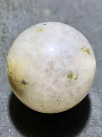 精美原皮满冰飘糖心料战国红玛瑙圆珠一颗！ - 精美原皮满冰飘糖心料战国红玛瑙圆珠一颗！