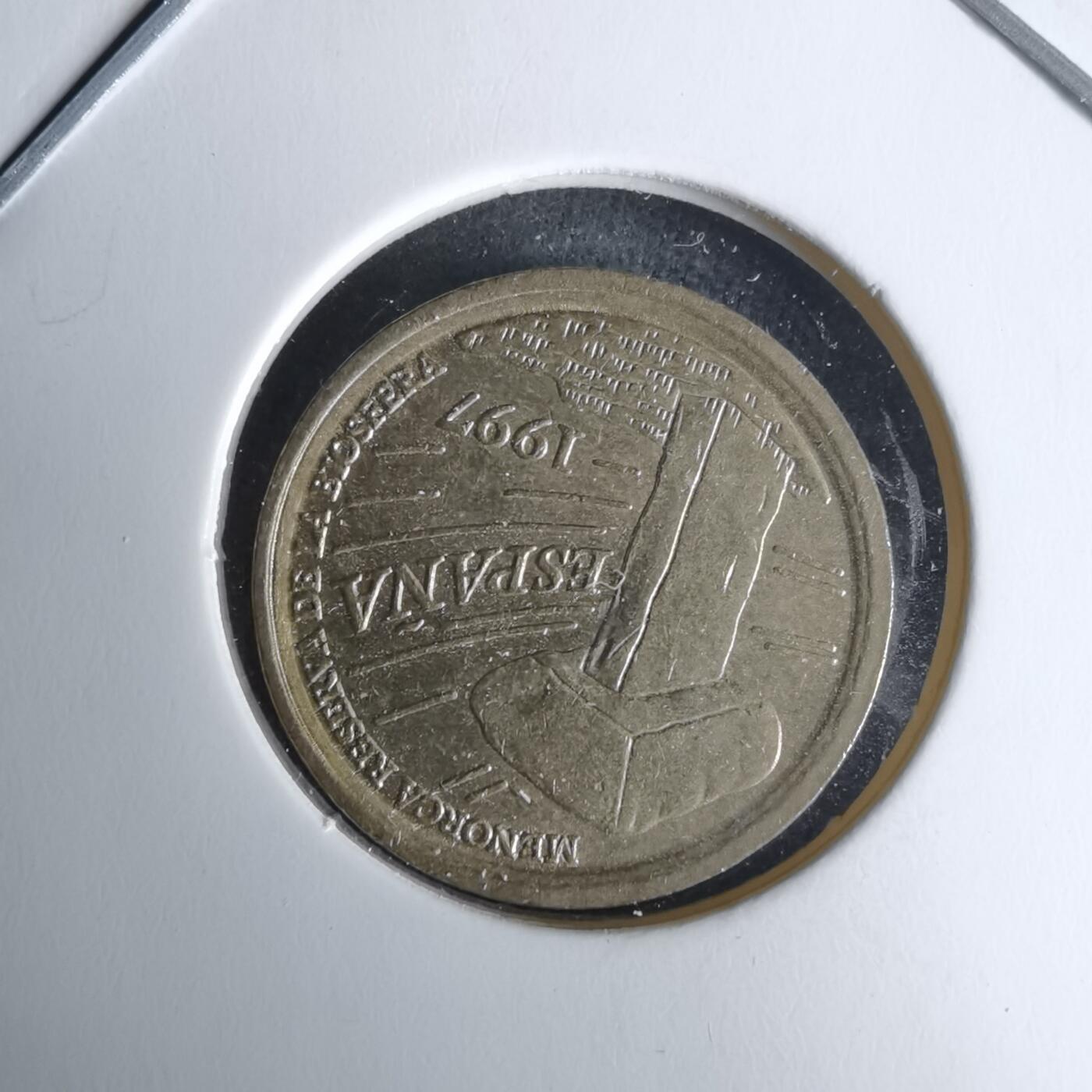 沼泽如烟--第1025场 西班牙1997年5比塞塔纪念币