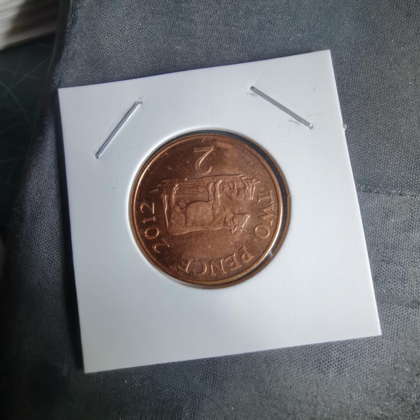 沼泽如烟--第1024场 根西2012年2便士