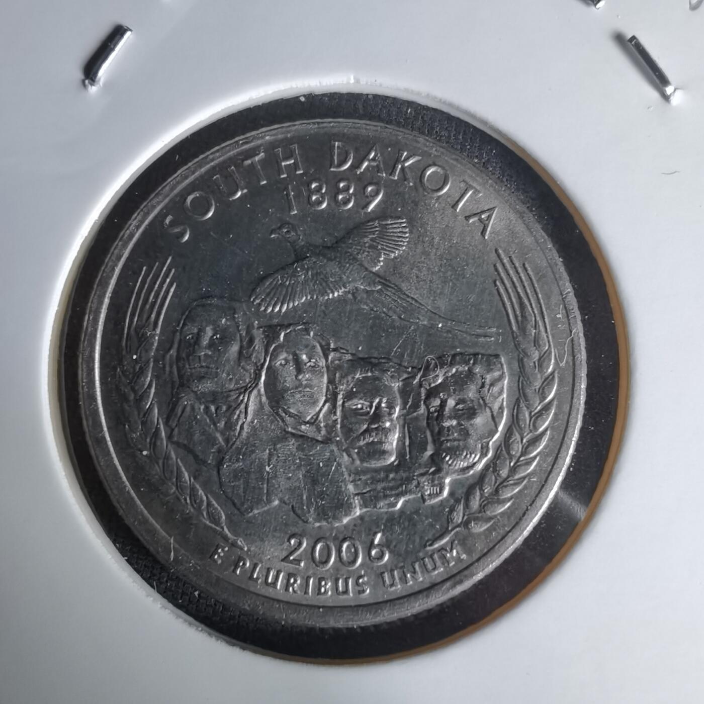 沼泽如烟--第1023场 美国2006年25分纪念币