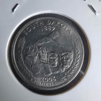 沼泽如烟--第1023场 - 美国2006年25分纪念币