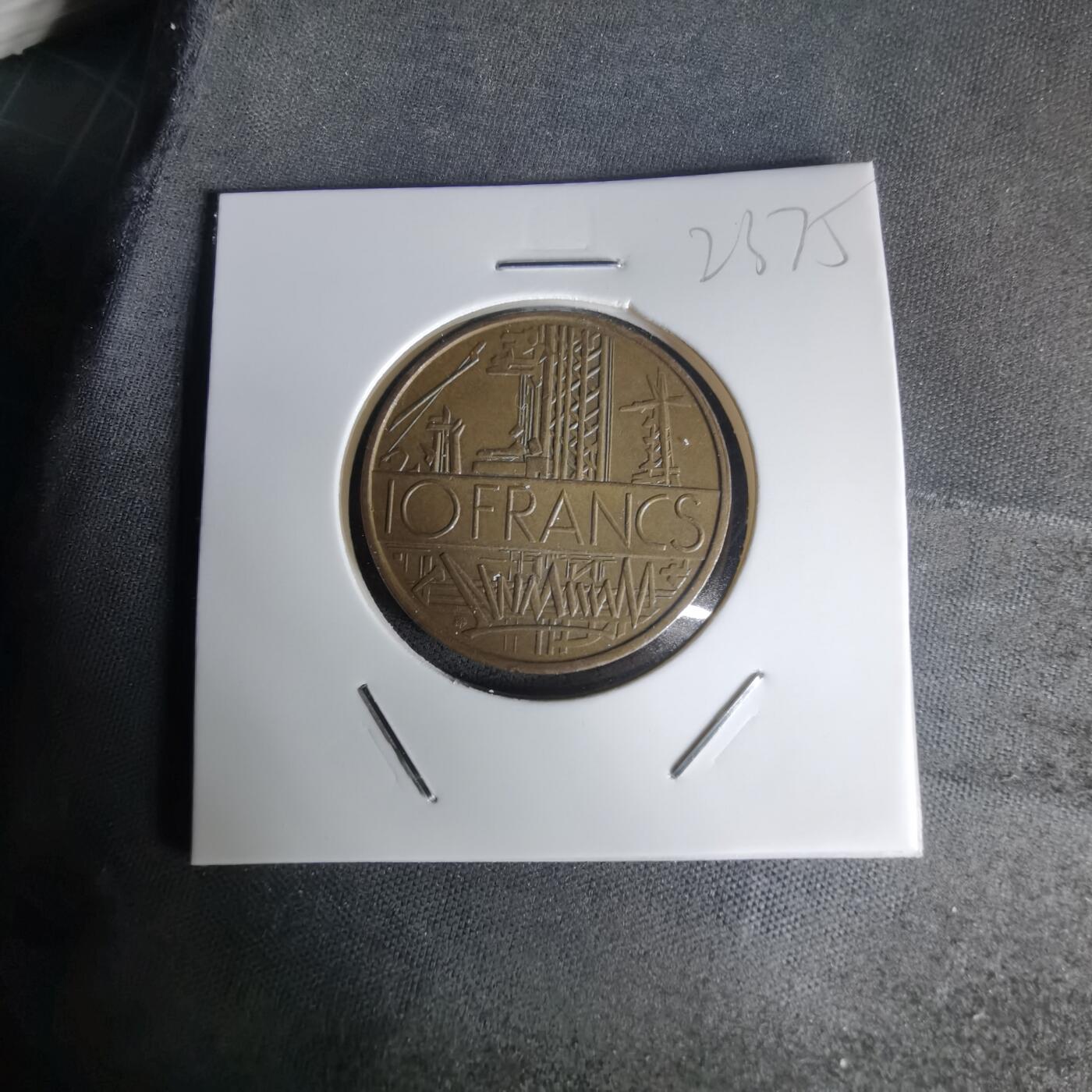 沼泽如烟--第1023场 法国1987年10法郎