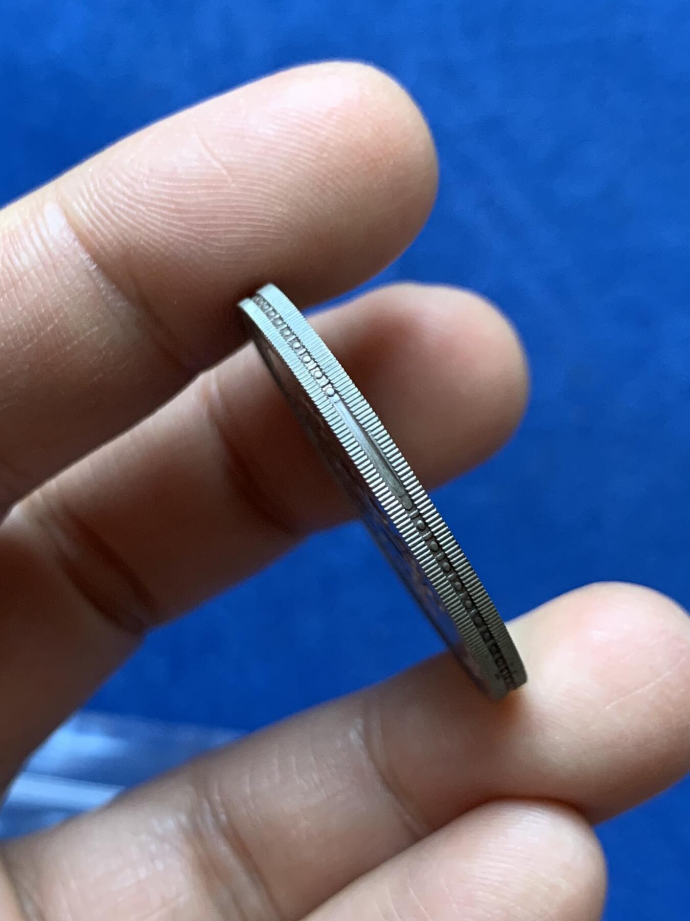 《竞宝斋》第470场 周日，周一，周二 3场连拍 （全场包邮）欢迎送拍 文莱 1970年 1元 精制镍币 文莱大炮币 不是常见的1979或1985年版 PF未流通品相 镜面原光 稀少品种