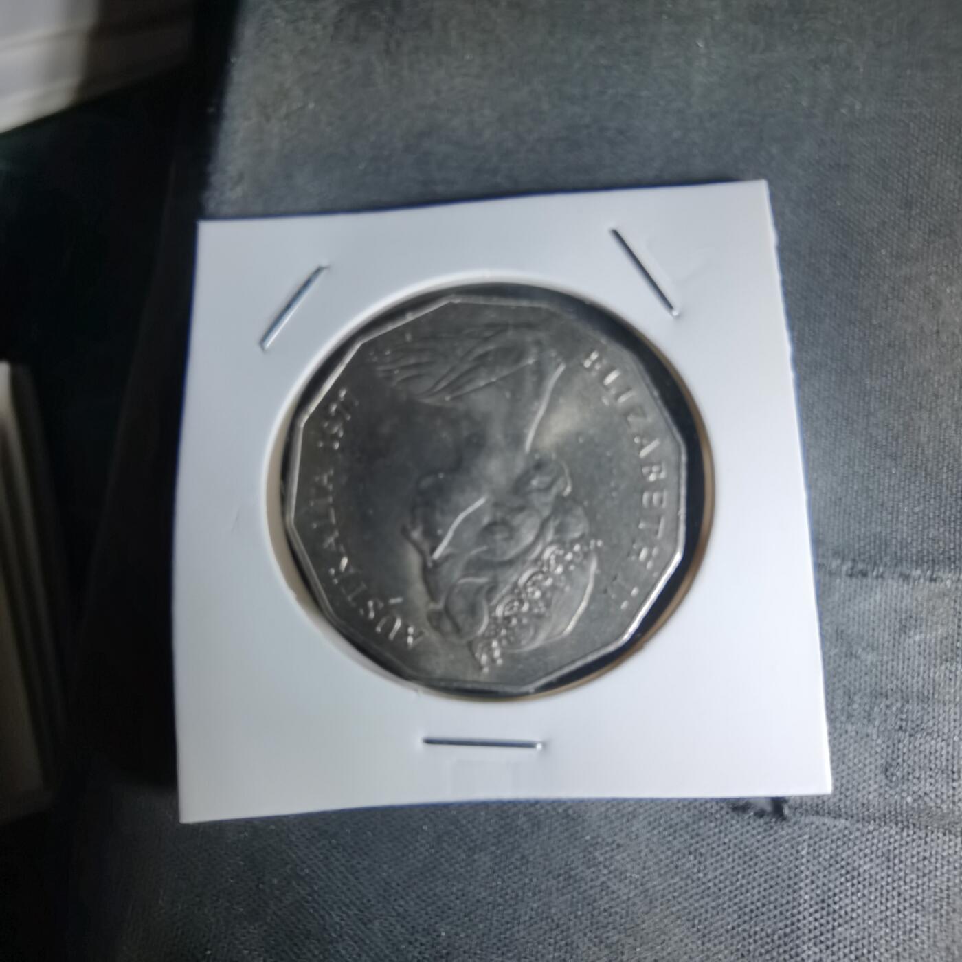 沼泽如烟--第1023场 澳大利亚1977年50分纪念币