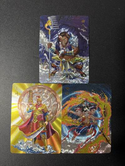 NO.27 好又多金牌大场，每周一站式配齐，方便凑单！（周6晚9点截拍，卖家送拍0抽成！） - 百里 港漫水浒 周胜 粗闪特卡三张 哪吒 李靖 猪八戒