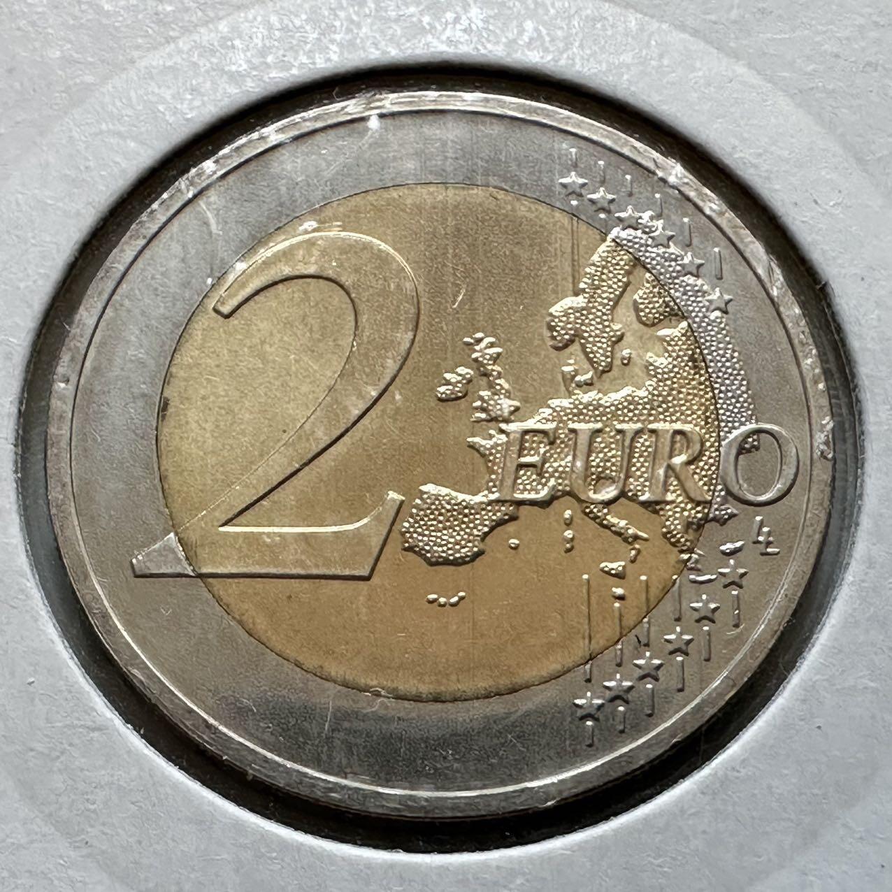 🌹外币初藏🌹🐯2026年第29场   欧元纪念币 接代拍 德国 2013年 巴登-符腾堡州 2欧元双色纪念币