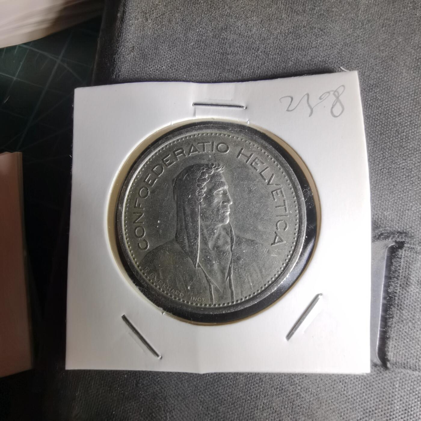 沼泽如烟--第1023场 瑞士1970年5法郎