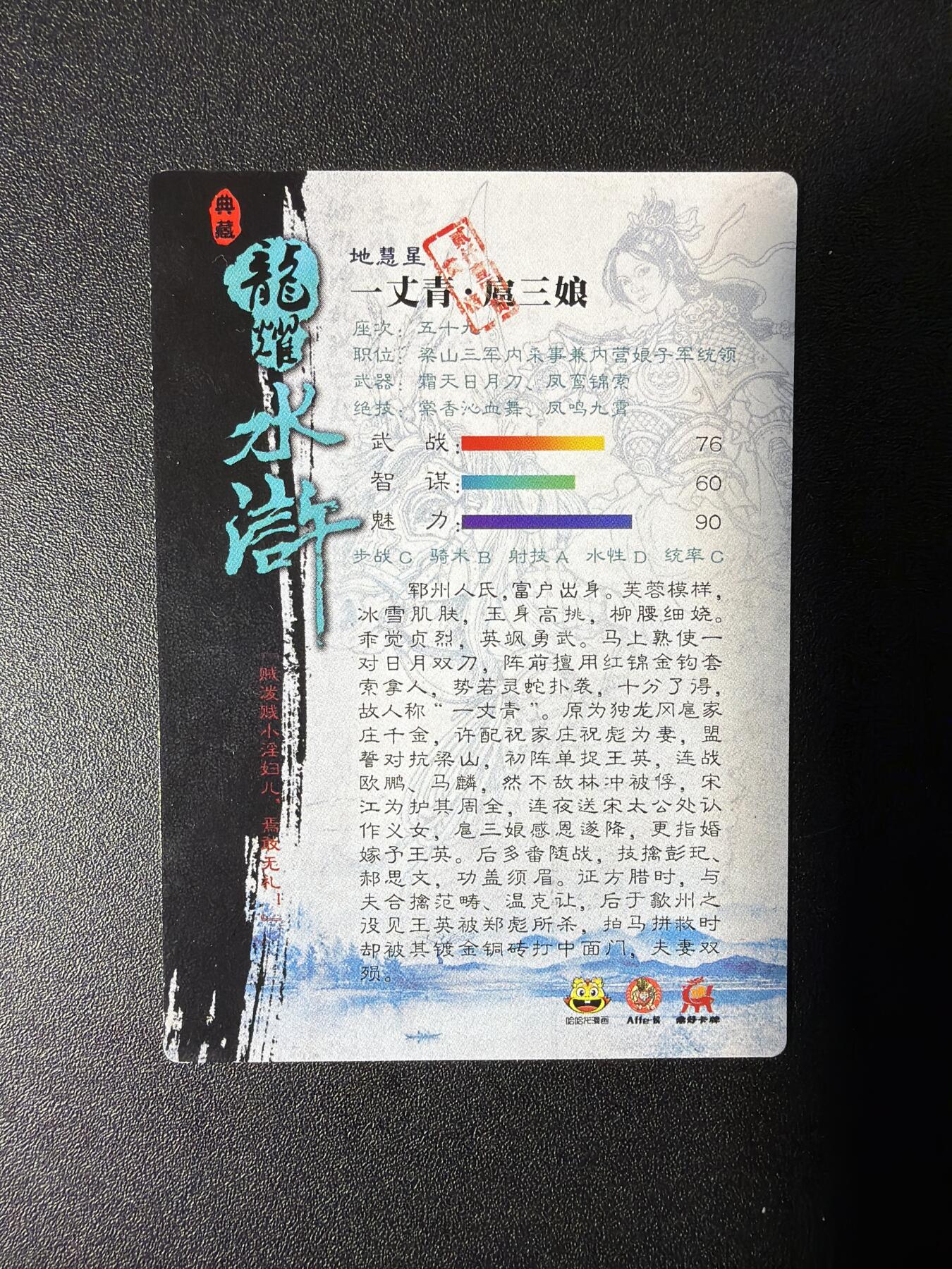 NO.27 好又多金牌大场，每周一站式配齐，方便凑单！（周6晚9点截拍，卖家送拍0抽成！） 鼎好卡牌 龙耀水浒 扈三娘 粗闪