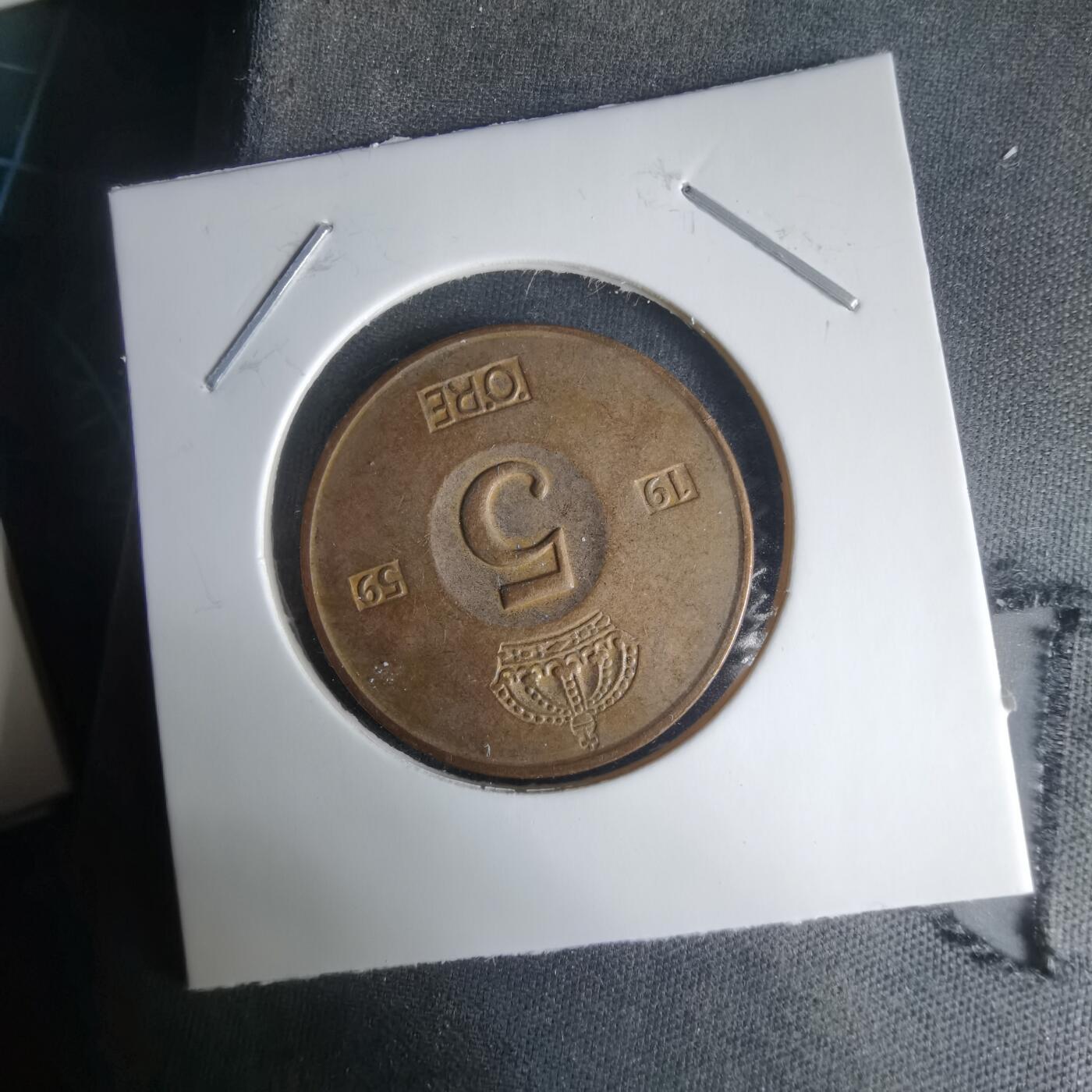 沼泽如烟--第1024场 瑞士1959年5欧尔