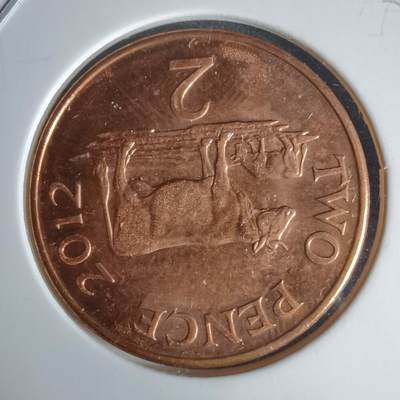 沼泽如烟--第1024场 - 根西2012年2便士