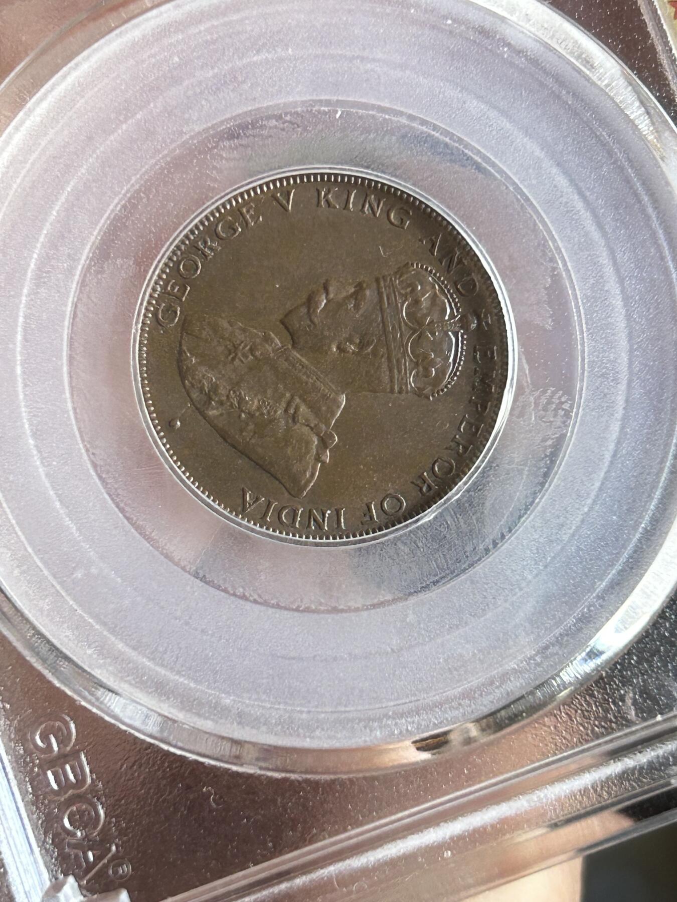 公博MS63～1931香港一仙