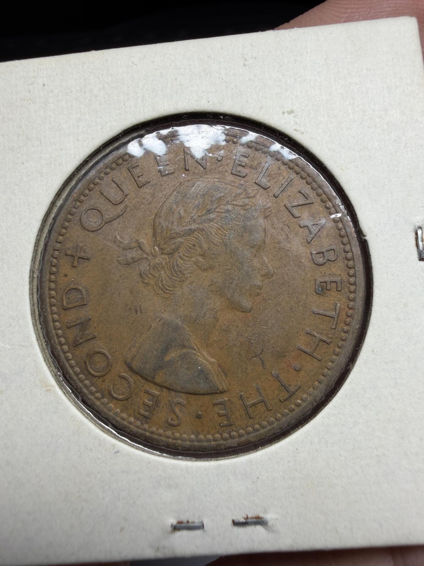 2026年集古藏今外币拍卖第三期-第4场—（总第314拍），可以寄存60天，满160元包邮。 1964年新西兰一便士