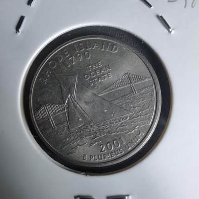 沼泽如烟--第1023场 - 美国2001年25分纪念币