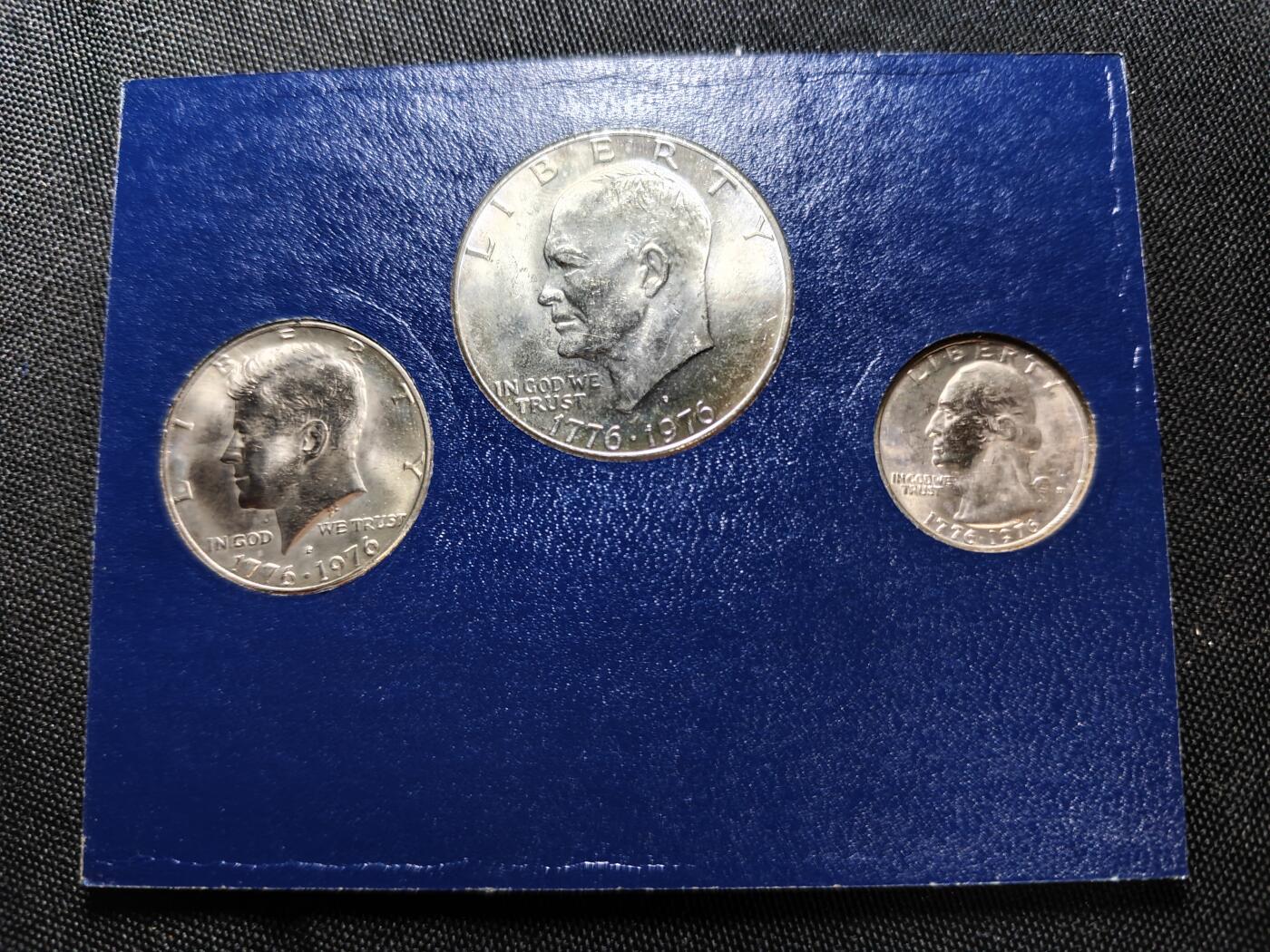 KK钱币收藏小铺   套币专场 2月预留时间 周末发货  美国建国200周年纪念套币