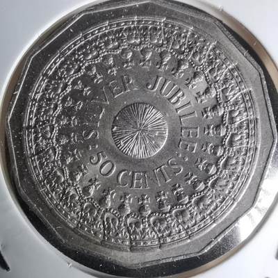 沼泽如烟--第1023场 - 澳大利亚1977年50分纪念币