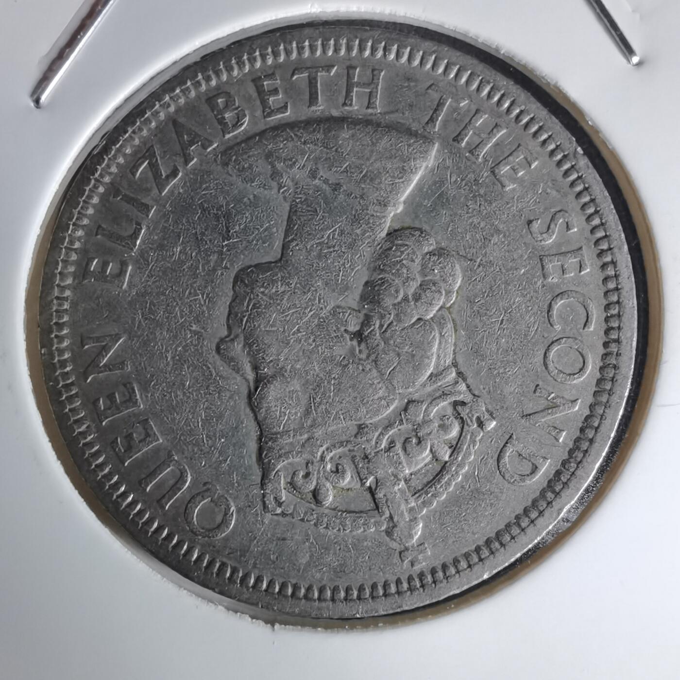 沼泽如烟--第1023场 毛里求斯1978年1卢比