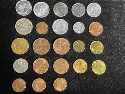 🪙北京琉璃厂-京城古泉汇🪙春季钱币邮票杂项专场拍卖-第一期 - 世界各国硬币一组🪙