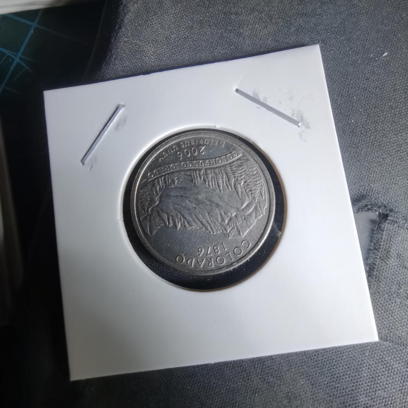 沼泽如烟--第1024场 美国2006年25分纪念币