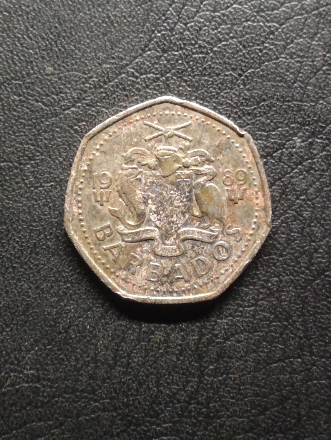 荟藏特别场次第八期——“社长的硬币堆” 巴巴多斯1980年1元