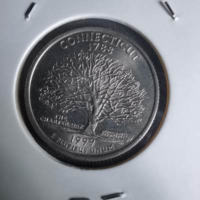 沼泽如烟--第1023场 - 美国1999年25分纪念币