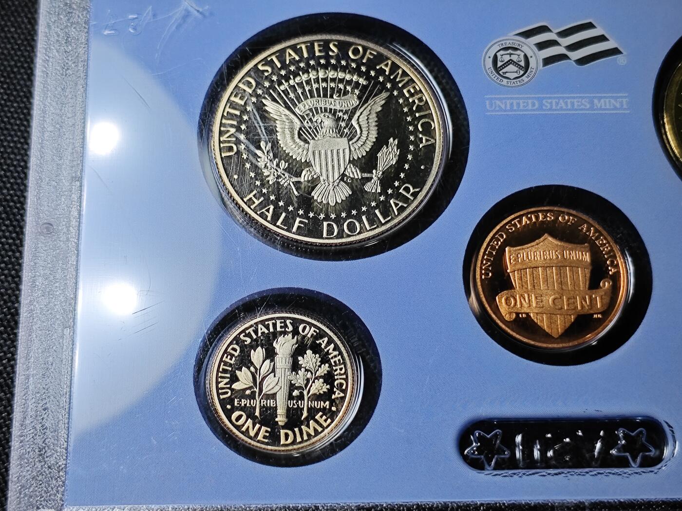 KK钱币收藏小铺   套币专场 2月预留时间 周末发货  2010美国大小面值清年精制套币