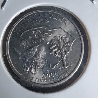 沼泽如烟--第1023场 - 美国2000年25分纪念币