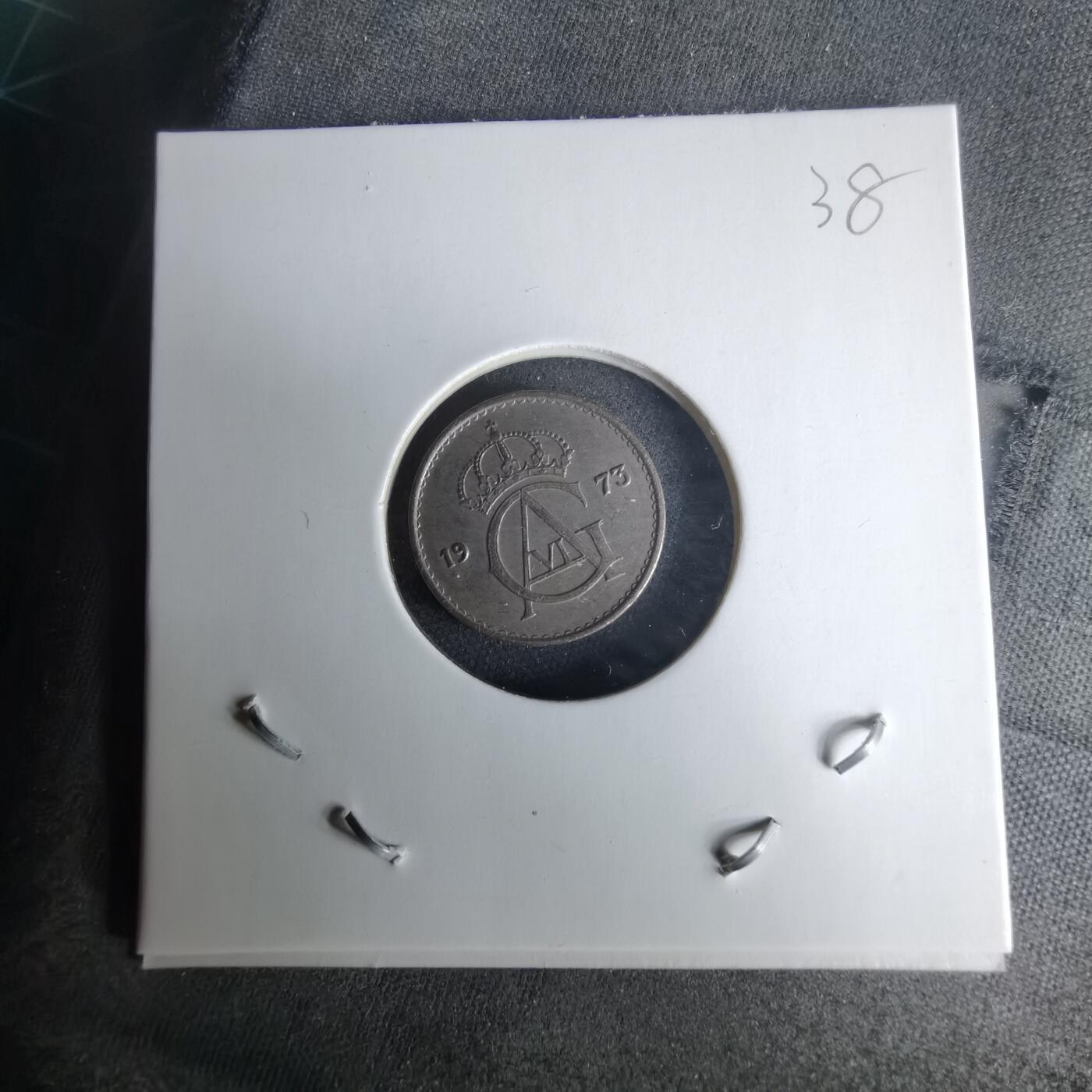 沼泽如烟--第1025场 瑞典1973年10欧尔