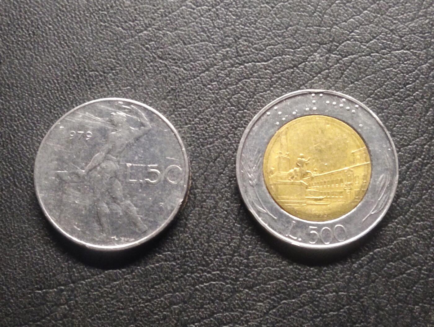 荟藏特别场次第八期——“社长的硬币堆” 意大利硬币两个