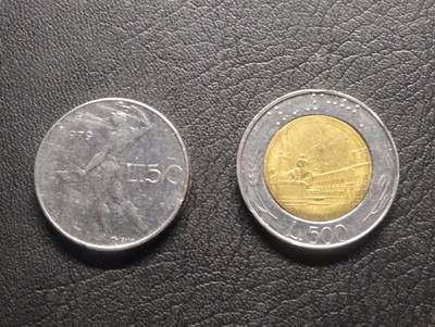 荟藏特别场次第八期——“社长的硬币堆” - 意大利硬币两个