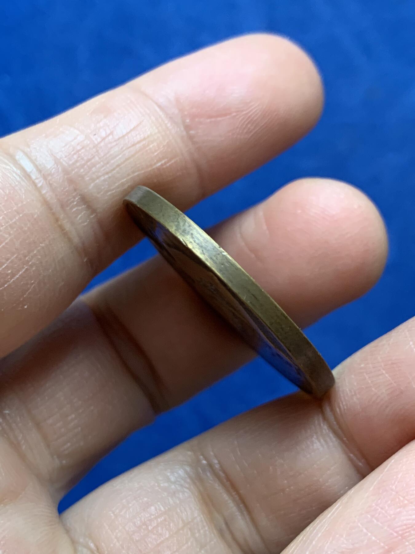 《竞宝斋》第470场 周日，周一，周二 3场连拍 （全场包邮）欢迎送拍 1935年布鲁塞尔世博会纪念铜章 16.55克 31.8mm