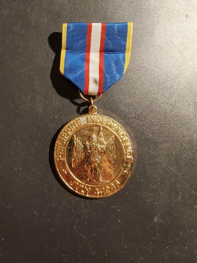 老王徽章第187期 - 美国二战菲律宾独立纪念章