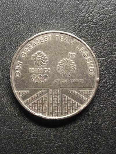 荟藏特别场次第八期——“社长的硬币堆” - 英国皇家造币厂纪念章——最伟大的运动员系列 荣获四枚金牌的帆船运动员本阿斯兰