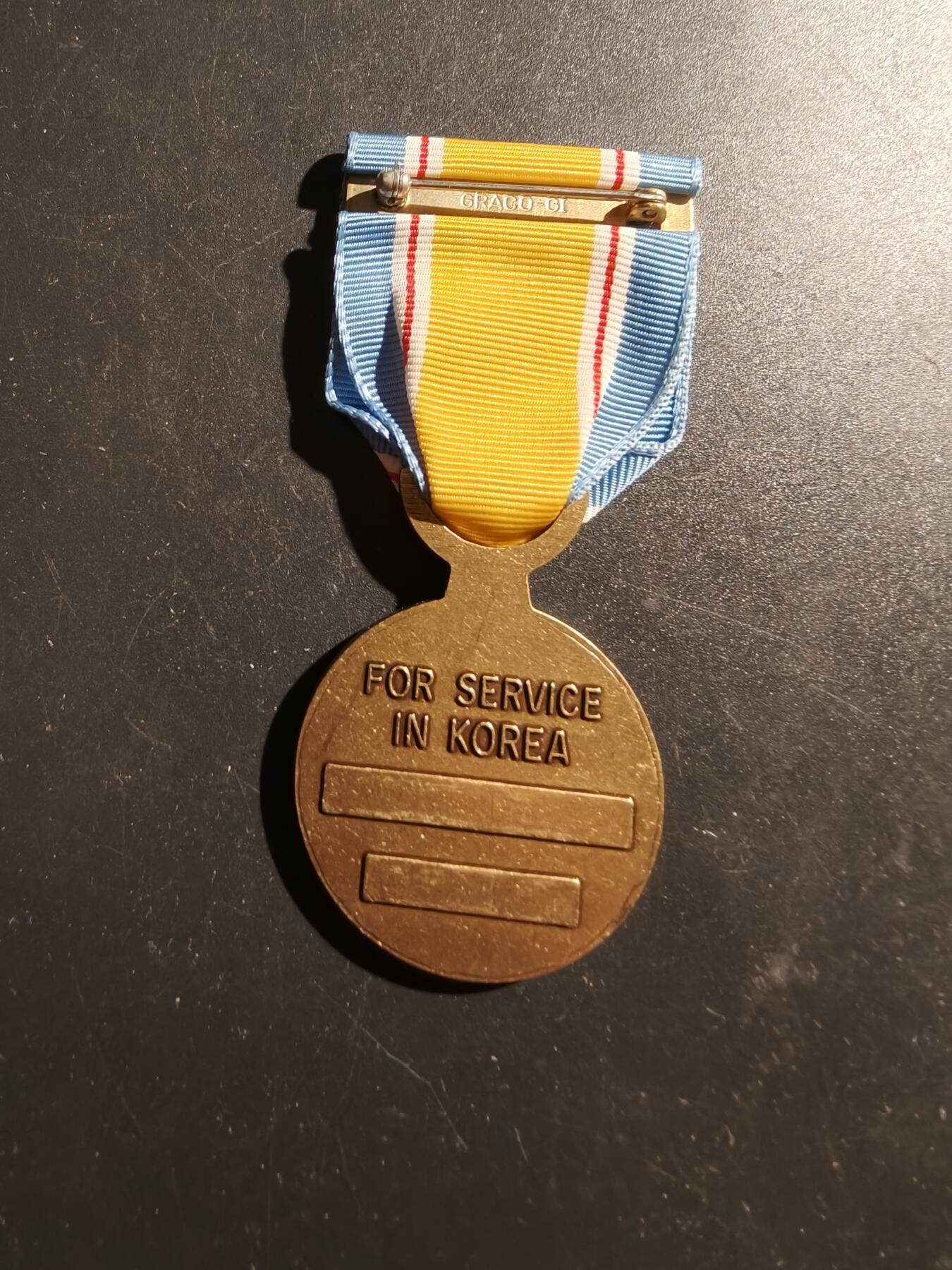 老王徽章第187期 韩国韩战服役奖章   美国人版本