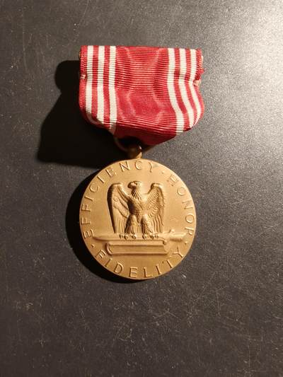 老王徽章第187期 - 美国陆军品德优良奖章    二战时期