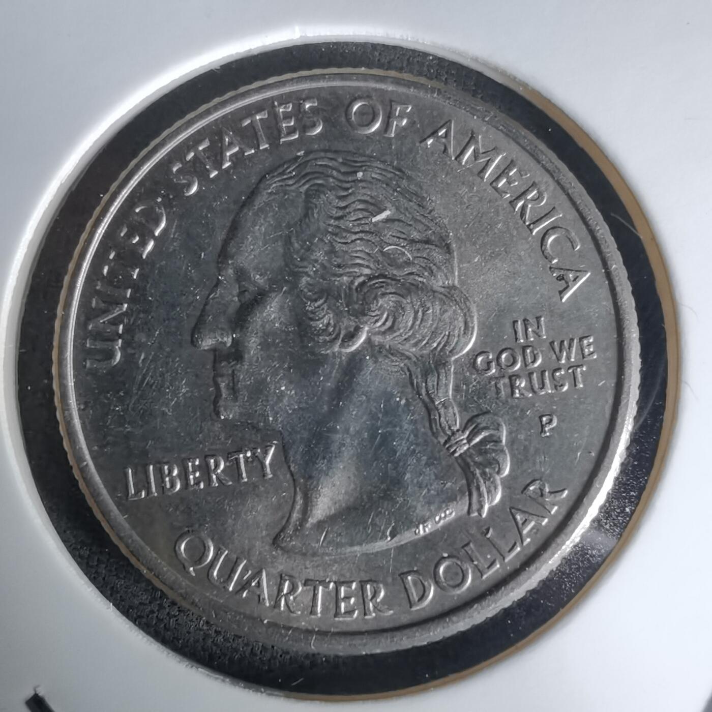 沼泽如烟--第1023场 美国2006年25分纪念币