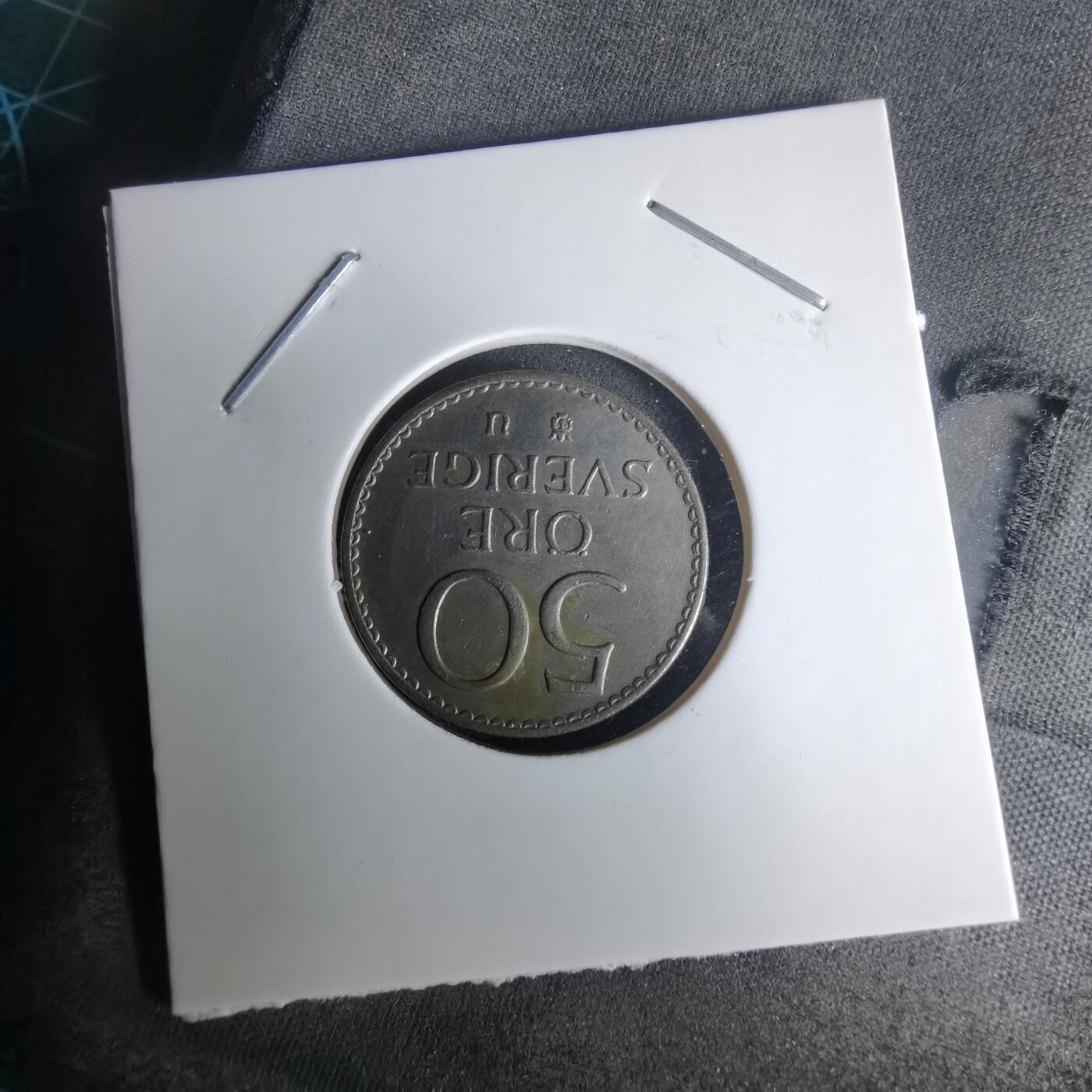 沼泽如烟--第1025场 瑞典1963年50欧尔