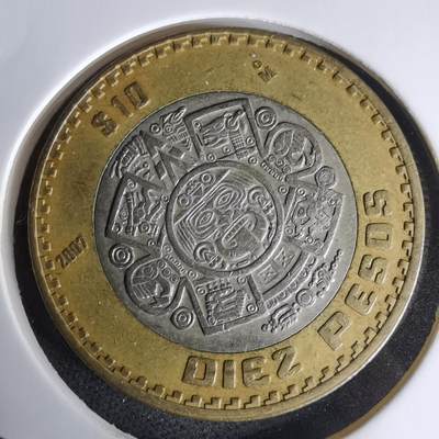 沼泽如烟--第1023场 - 墨西哥2007年10比索