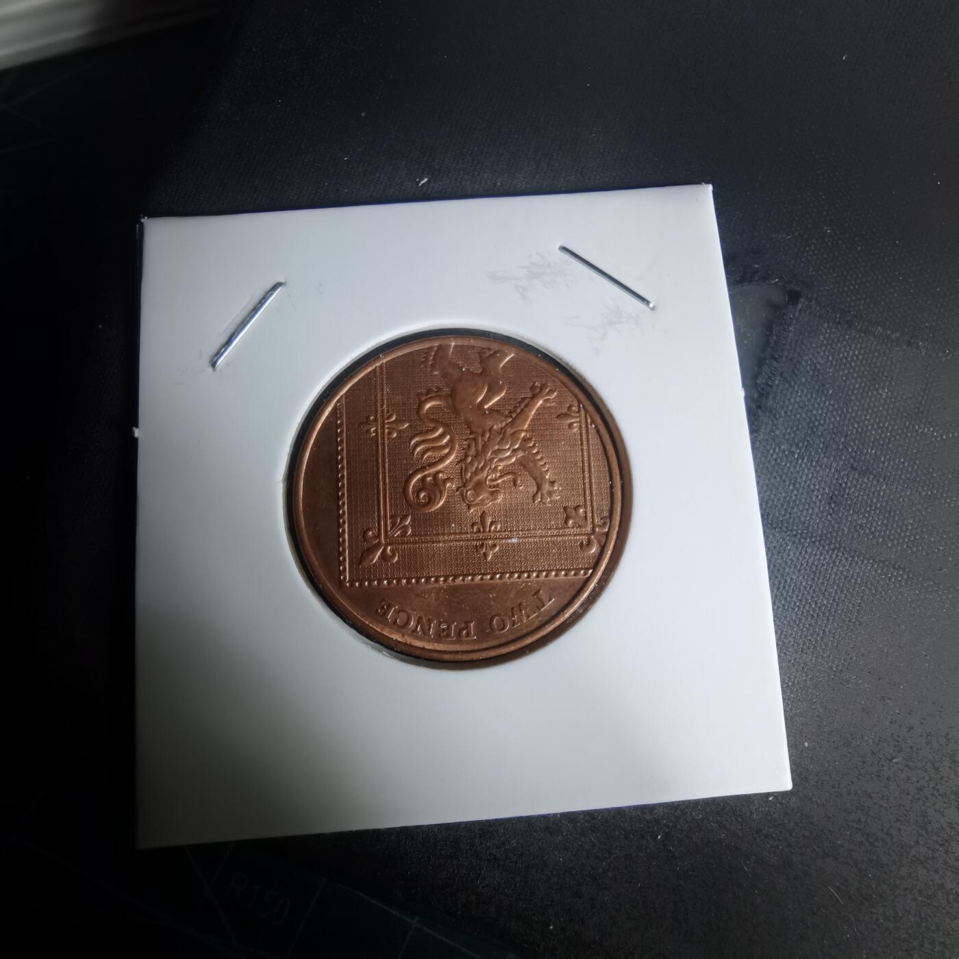 沼泽如烟--第1024场 英国2008年2便士