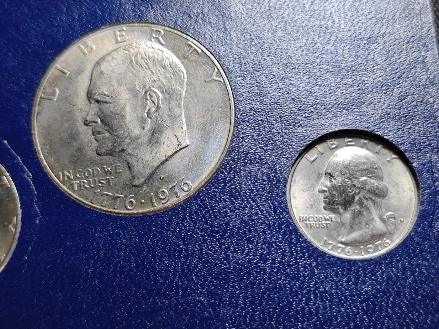 KK钱币收藏小铺   套币专场 2月预留时间 周末发货  美国建国200周年纪念套币