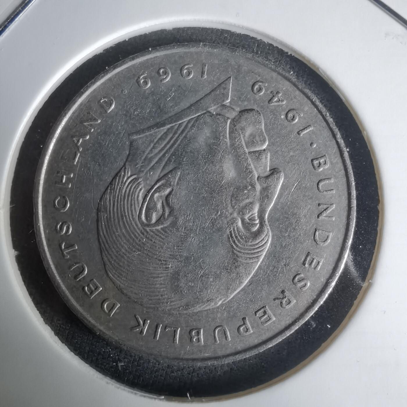 沼泽如烟--第1024场 德国1985年2马克