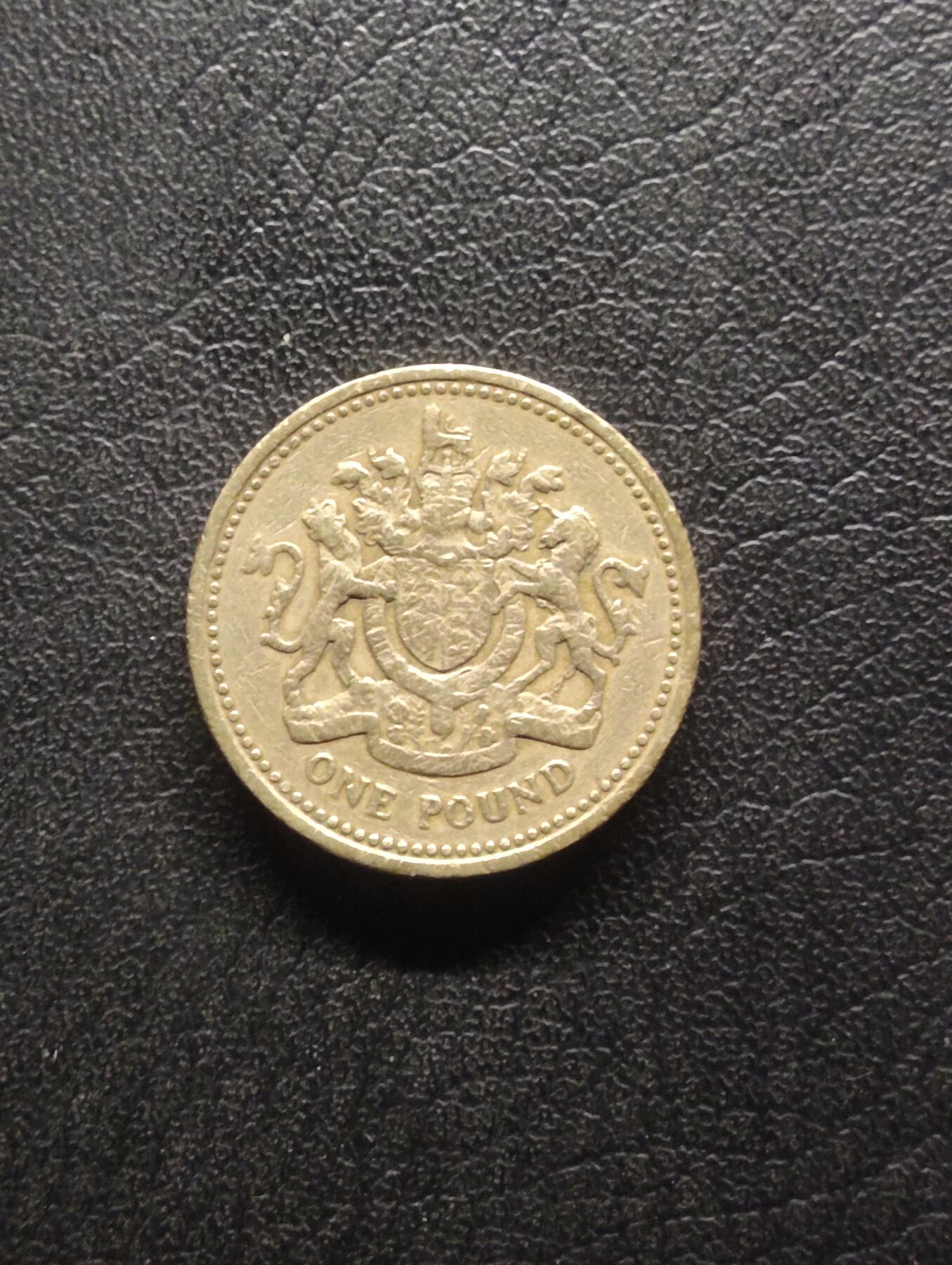 荟藏特别场次第八期——“社长的硬币堆” 英国1983年1镑 英格兰版本