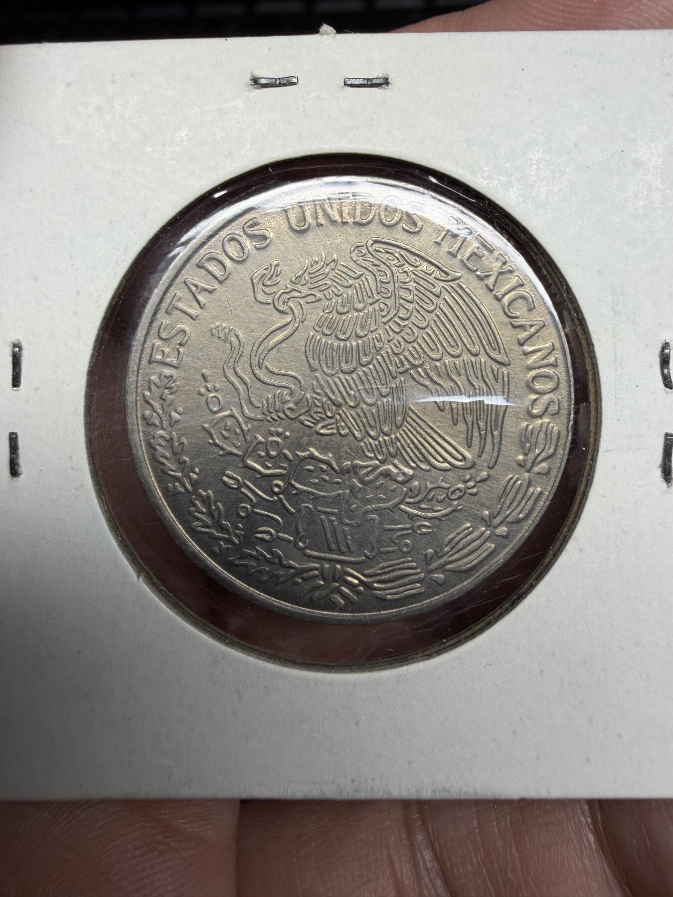 2026年集古藏今外币拍卖第三期-第4场—（总第314拍），可以寄存60天，满160元包邮。 1980年墨西哥1比索