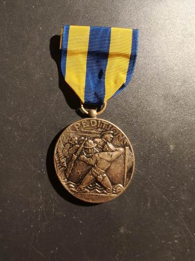 老王徽章第187期 - 美国海军远征奖章