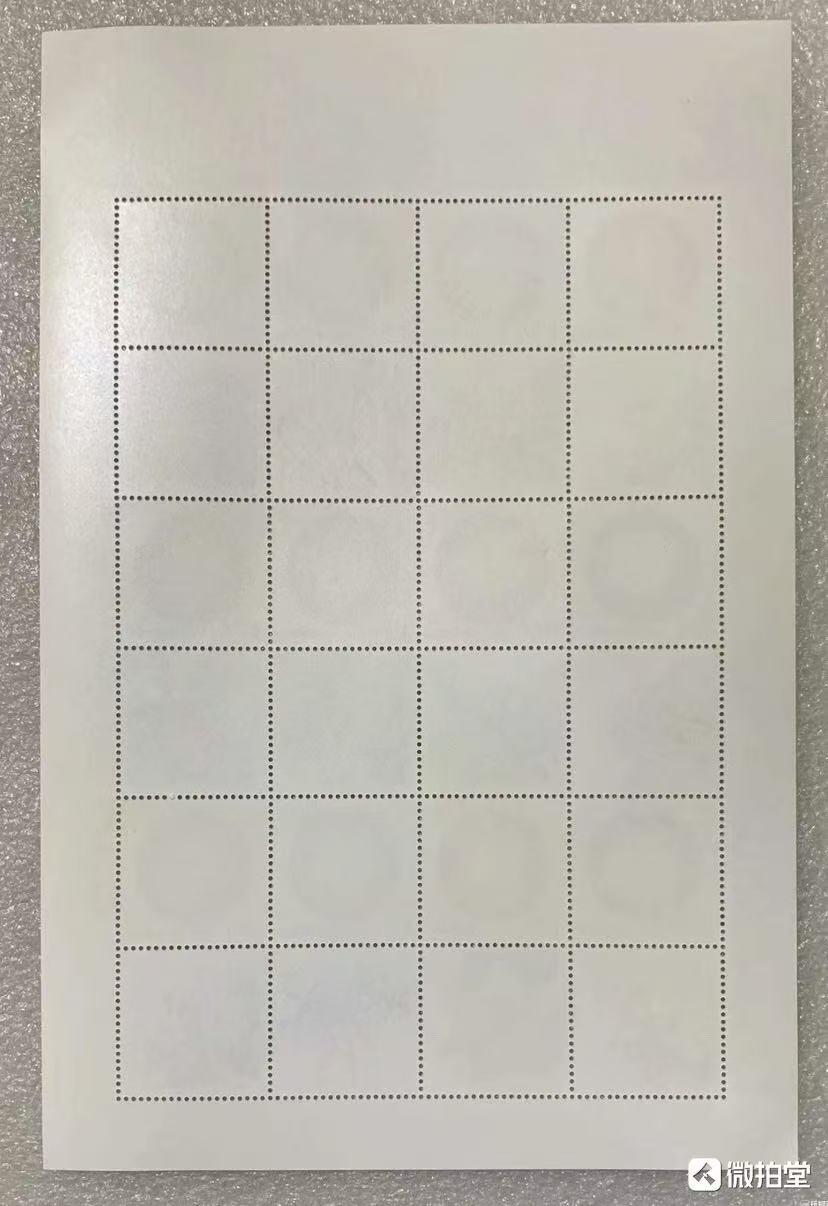 “四君子-梅兰竹菊”小版1版。